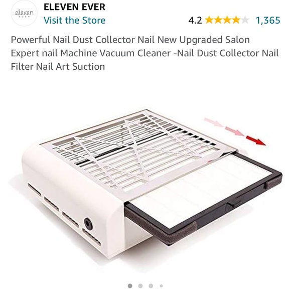 Nail Dust Collector - white - Picture 6 of 7